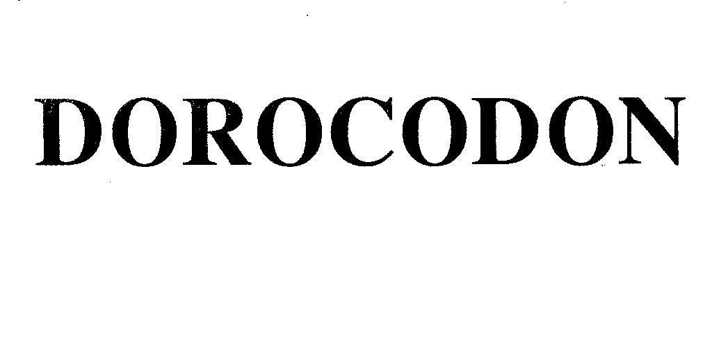 DOROCODON  DOROCODON