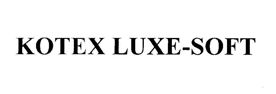 KOTEX LUXE-SOFT