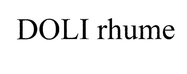 DOLI rhume
