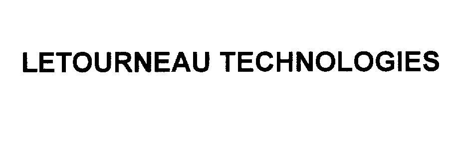 LETOURNEAU TECHNOLOGIES