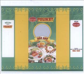 MILIKET COLUSA Bún Gạo 3 trong 1 Công Ty CP Lương Thực Thực Phẩm MILIKET COLUSA