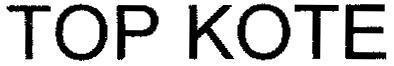 TOP KOTE