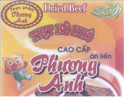 Phương Anh Thực phẩm Phương Anh Dried Beef Thịt Bò Khô Cao Cấp ăn liền NEW