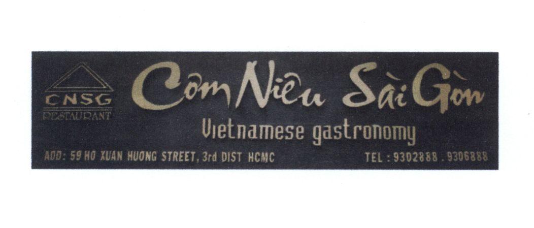 Cơm Niêu Sài Gòn Vietnamese gastronomy CNSG RESTAURANT...