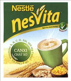 Nestlé nesVita Ngũ Cốc Dinh Dưỡng Nguyên Cám CANXI Chất Xơ VITAMIN A, B, C, D. Sắt, 150 mg Canxi, 1,6 g Chất xơ