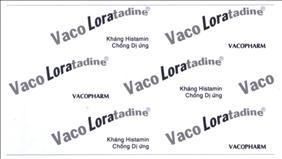 Vaco Loratadine Vaco Loratadine VACOPHARM Kháng Histamin Chống Dị ứng