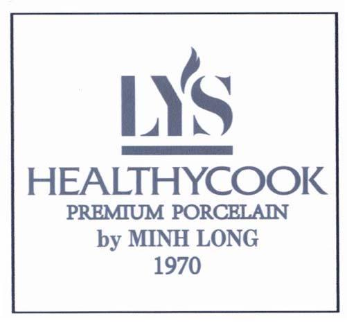 LY'S HEALTHYCOOK PREMIUM PORCELAIN by MINH LONG 1970