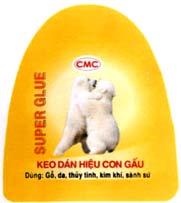 CMC SUPER GLUE Keo Dán Hiệu Con Gấu Dùng: Gỗ, da, thủy tinh, kim khí, sành sứ