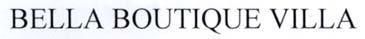 BELLA BOUTIQUE VILLA
