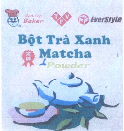 Bột Trà Xanh Matcha Powder Red-Cap Baker T F V F F F EverStyle [Jìnpái: huy chương vàng]