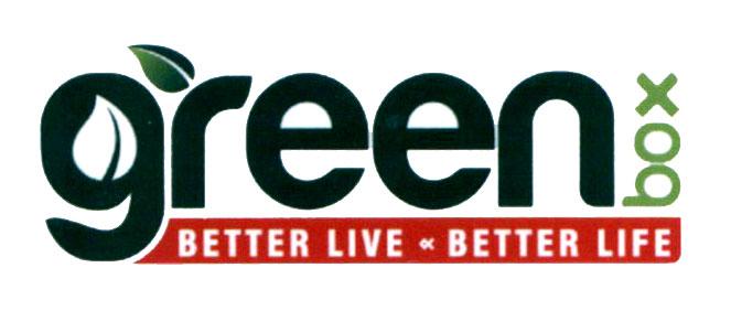 green box BETTER LIVE BETTER LIFE