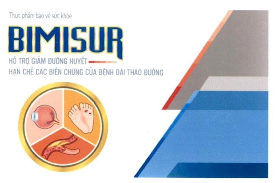 BIMISUR Thực phẩm bảo vệ sức khỏe Hỗ Trợ Giảm Đường Huyết Hạn Chế Các Biến Chứng Của Bệnh Đái Tháo Đường