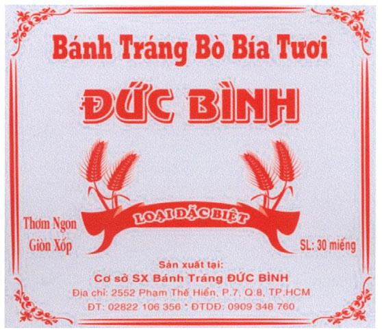 Bánh Tráng Bò Bía Tươi Đức Bình Loại Đặc Biệt Thơm Ngon Giòn Xốp SL: 30 miếng Sản xuất tại: Cơ Sở SX Bánh Tráng Đức Bình