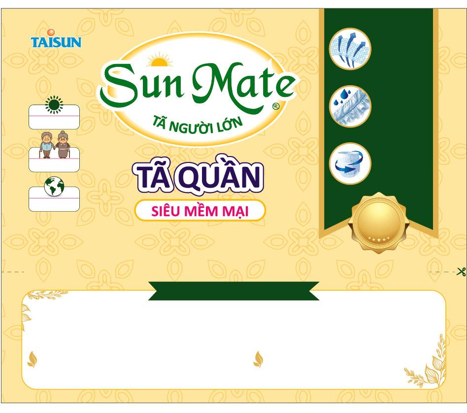 TAISUN Sun Mate Tã Người Lớn Tã Quần Siêu Mềm Mại