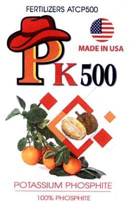 PK 500 FERTILIZERS ATCP500 MADE IN USA POTASSIUM PHOSPHITE 100% PHOSPHITE