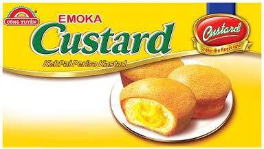 Công Tuyền R EMOKA Custard KekPai Perisa Kastad Custard Cake the finest cake