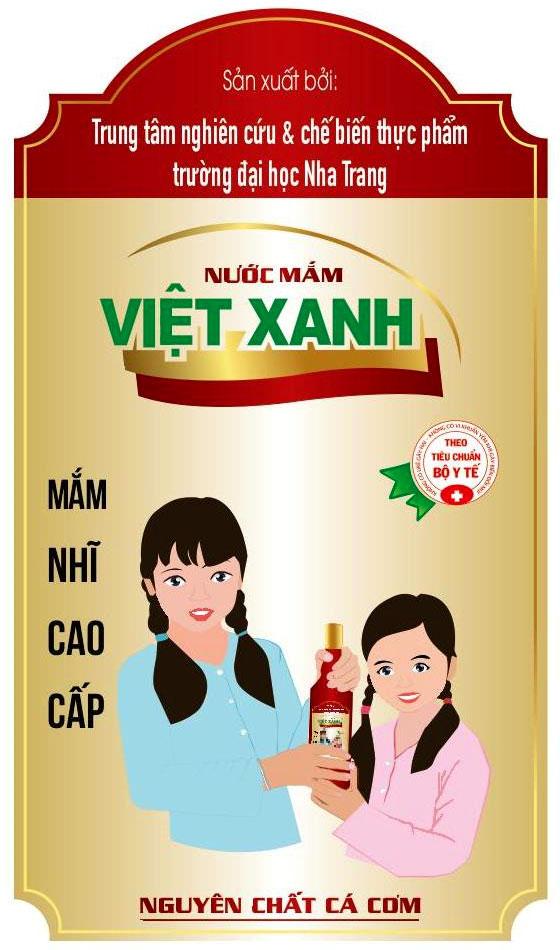 Nước Mắm Việt Xanh Mắm Nhĩ Cao Cấp Nguyên Chất Cá Cơm Sản xuất bởi: Trung tâm nghiên cứu & chế biến thực phẩm trường đại học Nha Trang Theo Tiêu Chuẩn Bộ Y Tế +