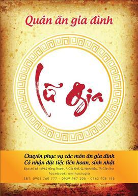 Lữ Gia Quán ăn gia đình Chuyên phục vụ các món ăn gia đình Có nhận đặt tiệc liên hoan, sinh nhật