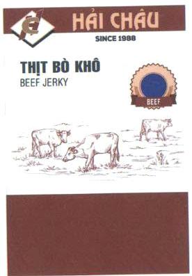 H C Hải Châu SINCE 1988 Thịt Bò Khô BEEF JERKY BEEF