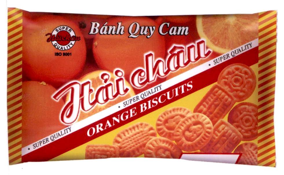 Bánh Quy Cam Hải Châu SUPER QUALITY ORANGE BISCUITS ISO 9001