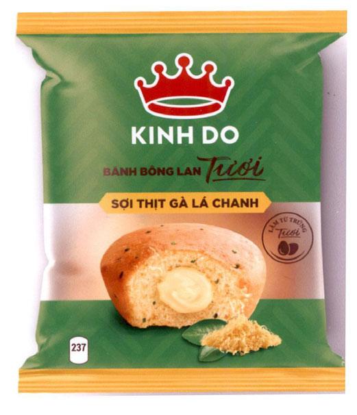 KINH DO BÁNH BÔNG LAN Tươi SỢI THỊT GÀ LÁ CHANH LÀM TỪ TRỨNG Tươi 237