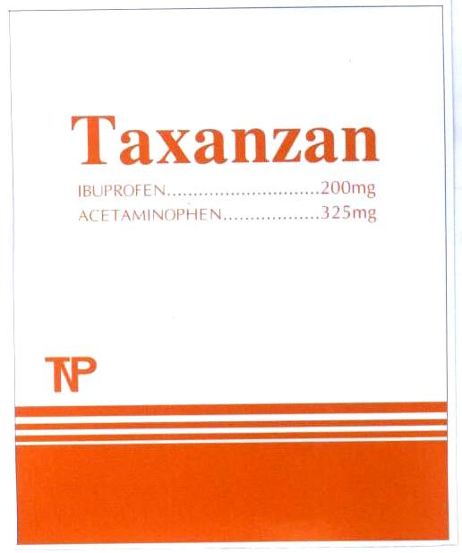 Taxanzan T N P IBUPROFEN 200mg ACETAMINOPHEN 325mg