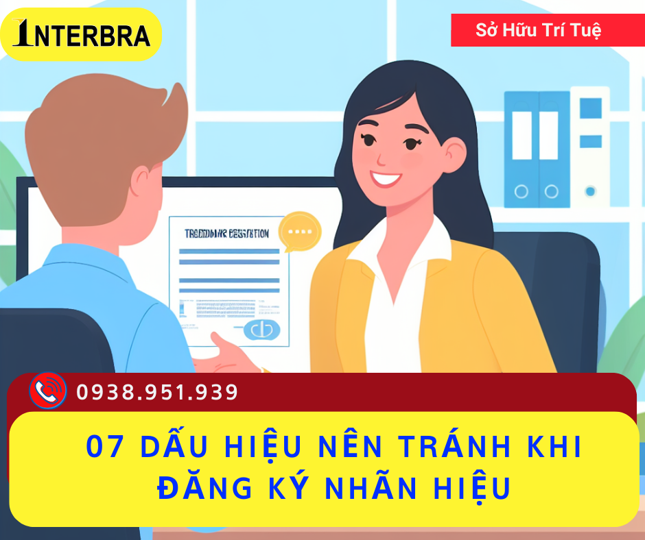 07 dấu hiệu nên tránh khi đăng ký nhãn hiệu