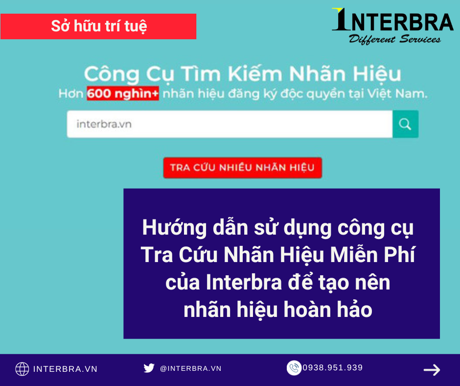 Hướng dẫn sử dụng công cụ Tra Cứu Nhãn Hiệu Miễn Phí của Interbra để tạo nên nhãn hiệu hoàn hảo