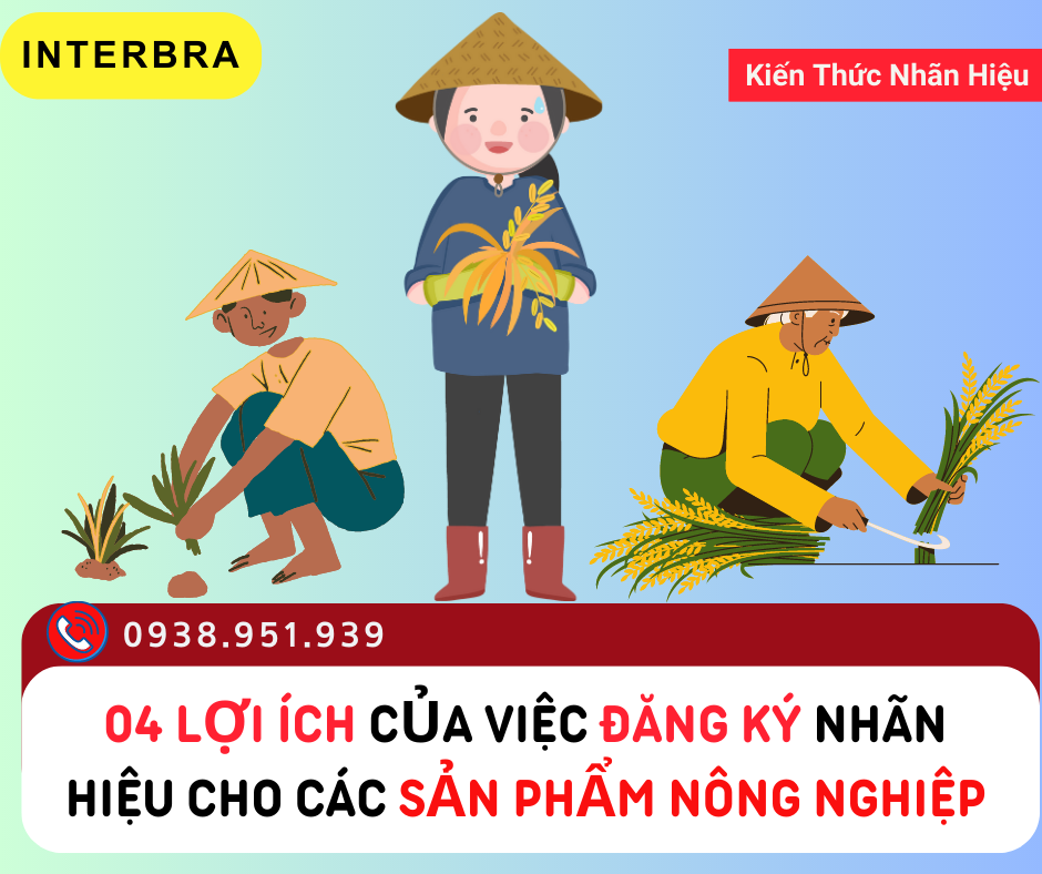 04 Lợi ích của việc đăng ký nhãn hiệu cho các sản phẩm nông nghiệp