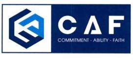 CAF CAF COMMITMENT - ABILITY - FAITH