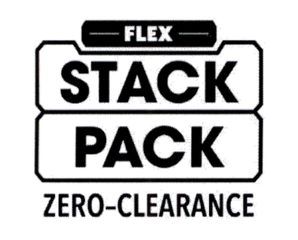 STACK PACK ZERO-CLEARANCE FLEX
