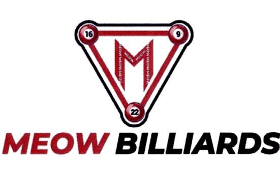 M MEOW BILLIARDS 16 9 22 MEOW