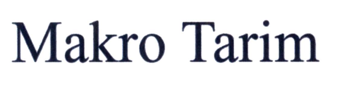 Makro Tarim