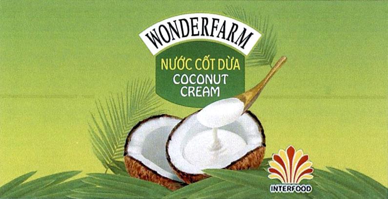WONDERFARM NƯỚC CỐT DỪA COCONUT CREAM INTERFOOD