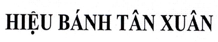 HIỆU BÁNH TÂN XUÂN