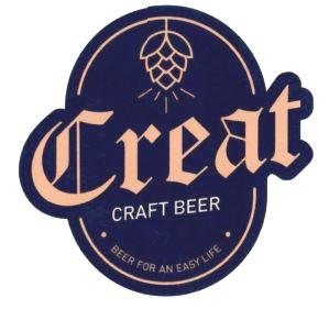 Creat CRAFT BEER BEER FOR AN EASY LIFE