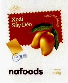 Xoài Sấy Dẻo Soft Dried Mango nafoods NET WEIGHT 100g