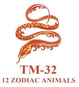 TM-32 12 ZODIAC ANIMALS