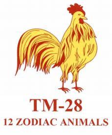 TM-28 12 ZODIAC ANIMALS