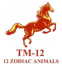 TM-12 12 ZODIAC ANIMALS