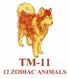TM-11 12 ZODIAC ANIMALS