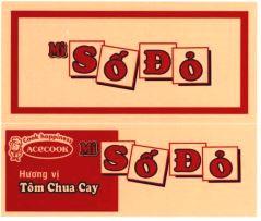 Mì SỐ ĐỎ ACECOOK Cook happiness Hương vị Tôm Chua Cay Mì SỐ ĐỎ